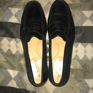 Santoni Men’s Dustin Black Size 10.5